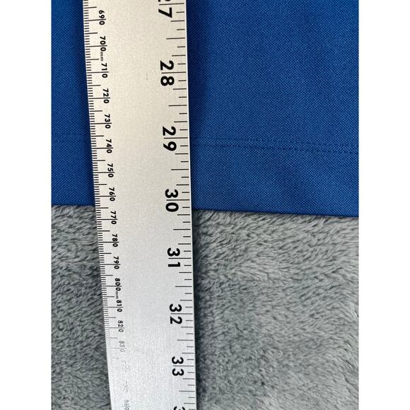 Men’s Nike XL Royal Blue Dri-FIT Golf Polo Shirt – Excellent Condition - Picture 9 of 10